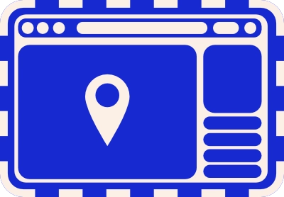 Map illustration for Google Business